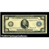 Image 1 : Fr. 989 $20 1914 Federal Reserve Note Very Good-Fine. T Fr. 989 $20 1914 Federal Reserve Note Fine.
