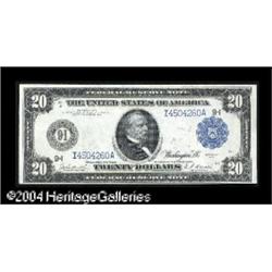 Fr. 998 $20 1914 Federal Reserve Note Choice New.Roughl Fr. 998 $20 1914 Federal Reserve Note Choice
