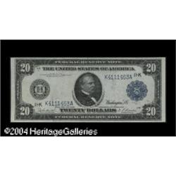 Fr. 1006 $20 1914 Federal Reserve Note Gem New. About Fr. 1006 $20 1914 Federal Reserve Note Gem New