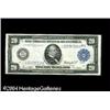 Image 1 : 1914 $20 Federal Reserve Note, Fr-1011b, Very Fine. Thi Fr. 1011b $20 1914 Federal Reserve Note Extr