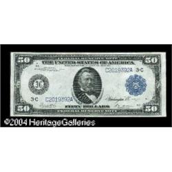 Fr. 1035 $50 1914 Federal Reserve Note Extremely Fine. Fr. 1035 $50 1914 Federal Reserve Note Extrem