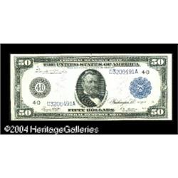 Fr. 1039a $50 1914 Federal Reserve Note About Extremely Fr. 1039a $50 1914 Federal Reserve Note Choi