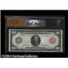 Image 1 : Fr. 1074b $100 1914 Red Seal Federal Reserve Note Fine. Fr. 1074b $100 1914 Red Seal Federal Reserve