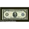 Image 1 : Fr. 1100 $100 1914 Federal Reserve Note Fine. The Genge Fr. 1100 $100 1914 Federal Reserve Note Fine