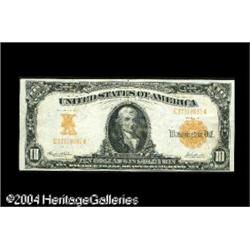 Fr. 1172 $10 1907 Gold Certificate Extremely Fine. Fr. 1172 $10 1907 Gold Certificate Extremely Fine