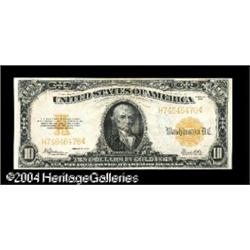 Fr. 1173 $10 1922 Gold Certificate Gem New. A pereniall Fr. 1173 $10 1922 Gold Certificate Gem New.