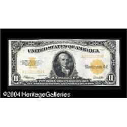Fr. 1173 $10 1922 Gold Certificate Choice New. Magnific Fr. 1173 $10 1922 Gold Certificate Choice Ne