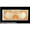 Image 2 : Fr. 1173 $10 1922 Gold Certificate Choice New. Magnific Fr. 1173 $10 1922 Gold Certificate Choice Ne