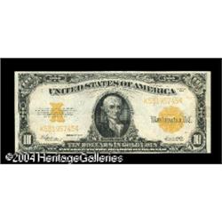 Fr. 1173 $10 1922 Gold Certificate Choice New. The brig Fr. 1173 $10 1922 Gold Certificate Choice Ne