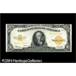Fr. 1173 $10 1922 Gold Certificate Choice Extremely Fi Fr. 1173 $10 1922 Gold Certificate Choice Ext