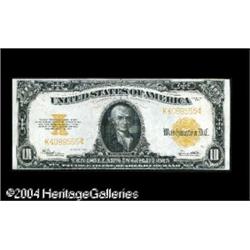 Fr. 1173 $10 1922 Gold Certificate Extremely Fine-About Fr. 1173 $10 1922 Gold Certificate Extremely