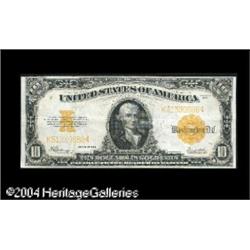 Fr. 1173 $10 1922 Gold Certificate Extremely Fine. Fr. 1173 $10 1922 Gold Certificate Extremely Fine