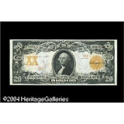 Fr. 1185 $20 1906 Gold Certificate Gem New. Only 9,380, Fr. 1185 $20 1906 Gold Certificate Gem New.