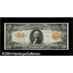 Fr. 1187 $20 1922 Gold Certificate Gem New.This crackli Fr. 1187 $20 1922 Gold Certificate Gem New.