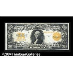 Fr. 1187 $20 1922 Gold Certificate Very Choice New. Thi Fr. 1187 $20 1922 Gold Certificate Very Choi