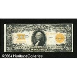 Fr. 1187 $20 1922 Gold Certificate Very Choice New. Gem Fr. 1187 $20 1922 Gold Certificate Very Choi