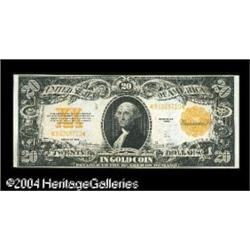 Fr. 1187 $20 1922 Gold Certificate Very Choice New. Thi Fr. 1187 $20 1922 Gold Certificate Very Choi