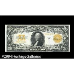 Fr. 1187 $20 1922 Gold Certificate Choice New. A Gem in Fr. 1187 $20 1922 Gold Certificate Choice Ne