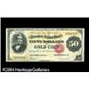 Image 1 : Fr. 1197 $50 1882 Gold Certificate Choice About New. Th Fr. 1197 $50 1882 Gold Certificate Choice Ab