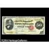 Image 1 : Fr. 1197 $50 1882 Gold Certificate Very Fine. Very well Fr. 1197 $50 1882 Gold Certificate Very Fine