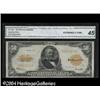 Image 1 : Fr. 1200 $50 1922 Gold Certificate CGA Extremely Fine 4 Fr. 1200 $50 1922 Gold Certificate CGA Extre