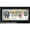 Image 1 : Fr. 1215 $100 1922 Gold Certificate Very Choice New. Fr. 1215 $100 1922 Gold Certificate Very Choice