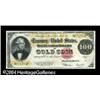 Image 1 : Fr. 1215 $100 1922 Gold Certificate Extremely Fine. Thi Fr. 1215 $100 1922 Gold Certificate Extremel