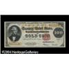 Image 1 : Fr. 1215 $100 1922 Gold Certificate Choice Very Fine. Fr. 1215 $100 1922 Gold Certificate Choice Ver