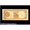 Image 2 : Fr. 1215 $100 1922 Gold Certificate Very Fine. The colo Fr. 1215 $100 1922 Gold Certificate Fine-Ver