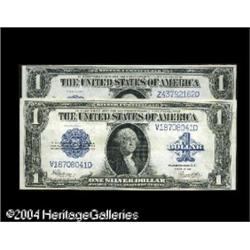 Two 1923 Ones. Fr. 237 About New and Fr. 238 Very Choic Two 1923 Ones.