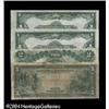 Image 2 : Four Large Size Type Notes. Fr. 60 Extremely Fine, Fr. Four Large Size Type Notes.