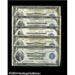Assorted $1 and $2 Federal Reserve Bank Notes Fr. 709 ( Assorted $1 and $2 Federal Reserve Bank Note