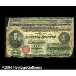 Historical Notes.Fr. 16 $1 1862 Legal Tender Good-VGFr. Historical Notes.