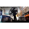 Image 1 : KOSS RADIO, TABLE FAN, AND PHONE