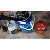 Image 2 : PEPSI COOLER W/ CONTENTS AND COLEMAN LANTERN AND PET CARRIER