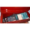 Image 2 : BEACH RED TOOLBOX W/ CONTENTS