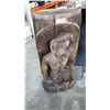 Image 2 : DOUBLE SIDED WOOD CARVING MEDUSA BY VLADIMIR VOYCHISIN, WIZARD WOODCARVING