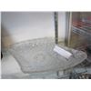 Image 2 : HEAVY CUT PINWHEEL CRYSTAL SERVING DISH