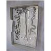 Image 1 : TRAY OF STAINLESS STEEL RINGS AND NECKLACES