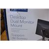 Image 2 : INSIGNIA DOUBLE MONITOR MOUNT
