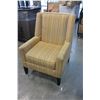 Image 2 : STRIPED STYLUS ACCENT CHAIR