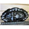 Image 2 : MOTHER OF PEARL IN LAID LAQUER TABACCO BOX AND MOTHER OF PEARL IN LAID DISH