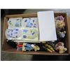 Image 2 : BOX OF BRAND NEW HALLMARK HAND PAINTED CANDLE HOLDERS AND CANDLES