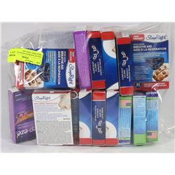 BAG OF ASSORTED INTRA-SINUS BREATHING AIDS AND