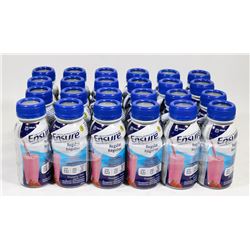 24 BOTTLES OF ENSURE MEAL REPLACEMENT STRAWBERRY