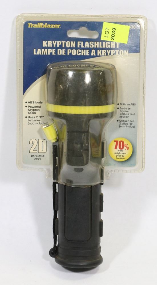 KRYPTON FLASHLIGHT Kastner Auctions