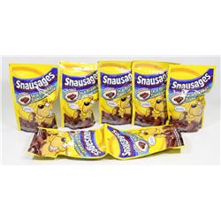 BAG OF SNAUSAGES IN A BLANKET DOG TREATS.