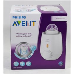 PHILIPS AVENT FAST BOTTLE WARMER.