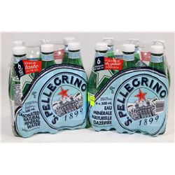 12 BOTTLES OF S. PELLEGRINO CARBONATED MINERAL