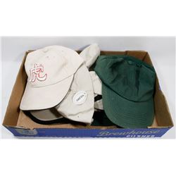 FLAT OF ASSORTED BALL CAPS
